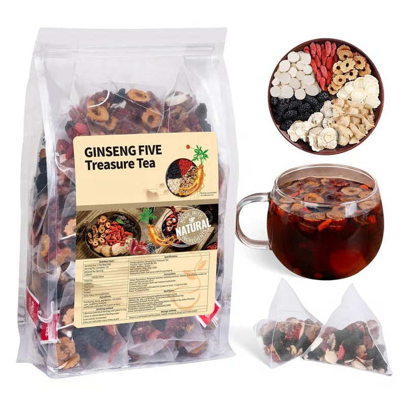 Sip into Nature with Every Cup of 🔥Ginseng Six Treasure Tea