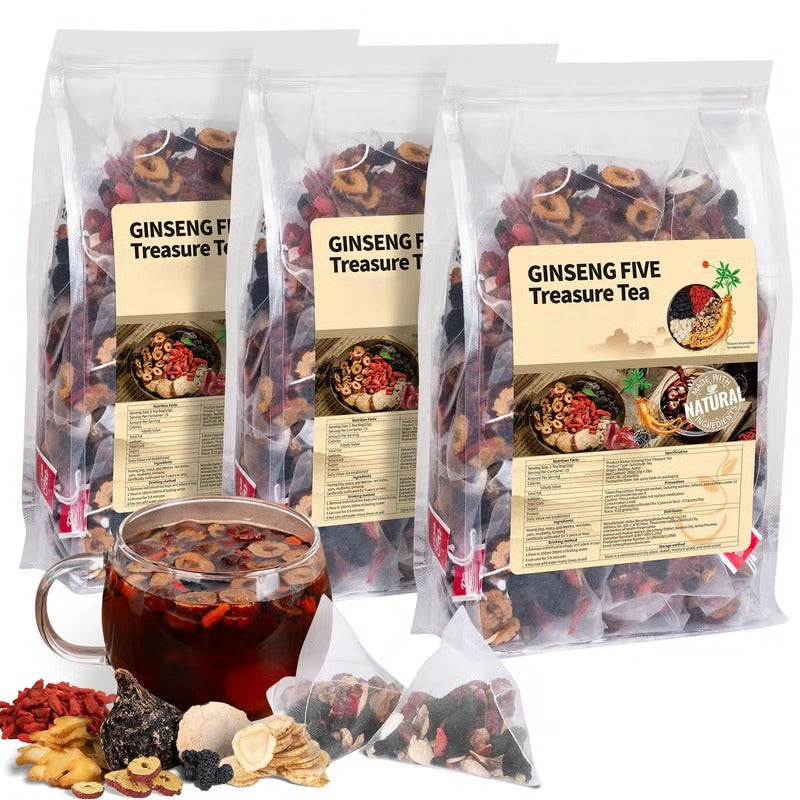 Sip into Nature with Every Cup of 🔥Ginseng Six Treasure Tea