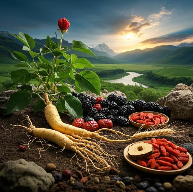 New English Men’s Ginseng & Mulberry Hidden Power Tea For Energy Booster