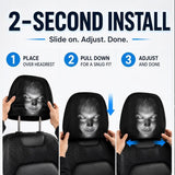 Ghost Face Headrest Covers