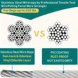 PVC Coated Stainless Steel Clothesline rope