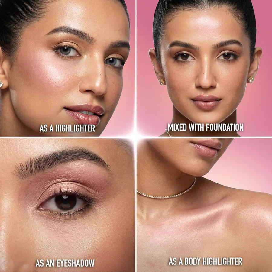 3-In-1 Non Sticky Highlighter, Primer & Moisturiser