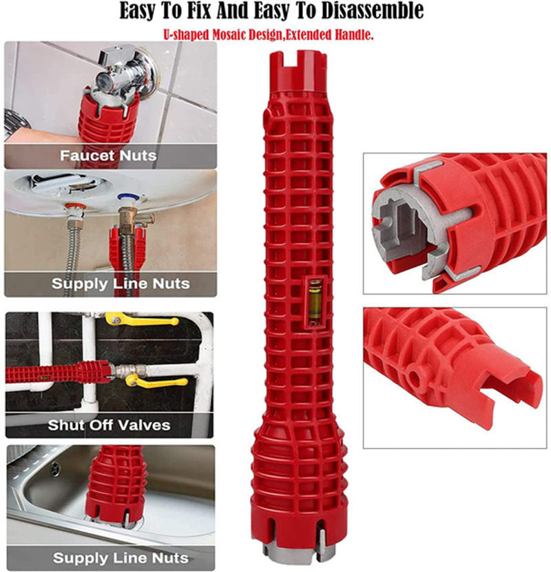 14-in-1 Universal Faucet Fitting Repair Kit