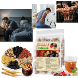 Natural Black Maca Men's Energy Tea with Ginseng