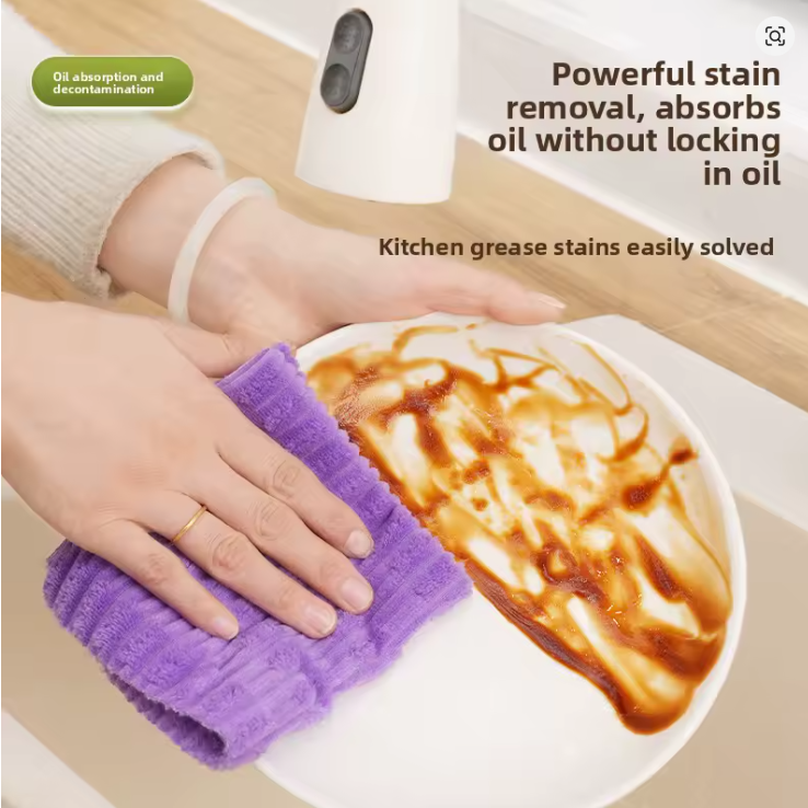 Anti-Bacterial Reusable Kitchen Cleaning Cloth Roll