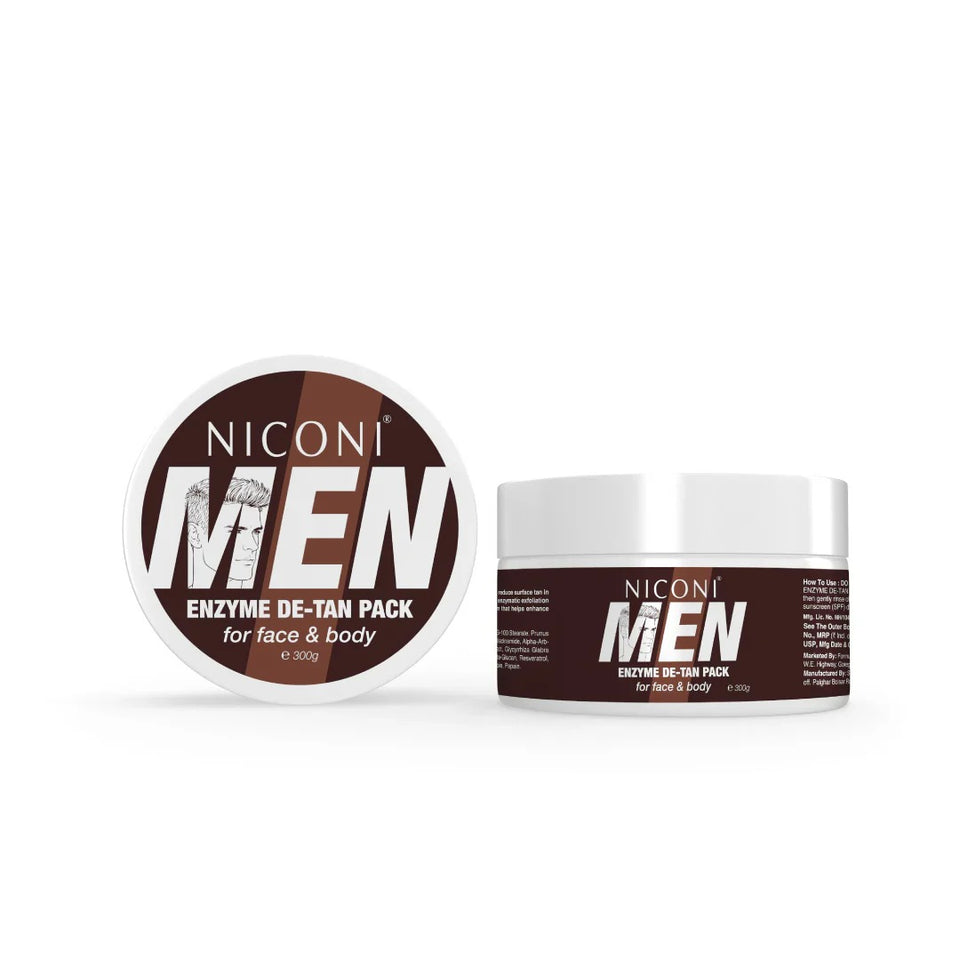 Men's Enzyme De-Tan Face Pack For Face & Body