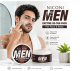 Men's Enzyme De-Tan Face Pack For Face & Body