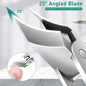 Anti-Splash Nail Beveled Edges Clippers