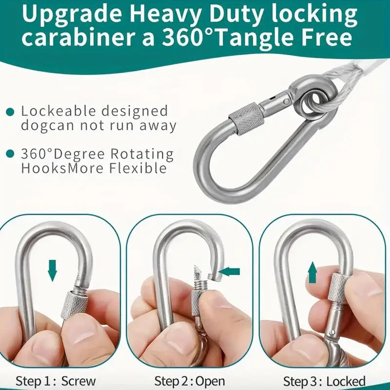 PVC Coated Stainless Steel Clothesline rope