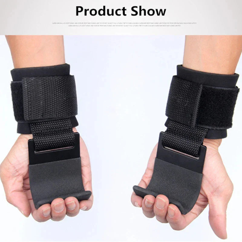 Fitness Gloves Weight Lifting Pull-up Wrist Hook