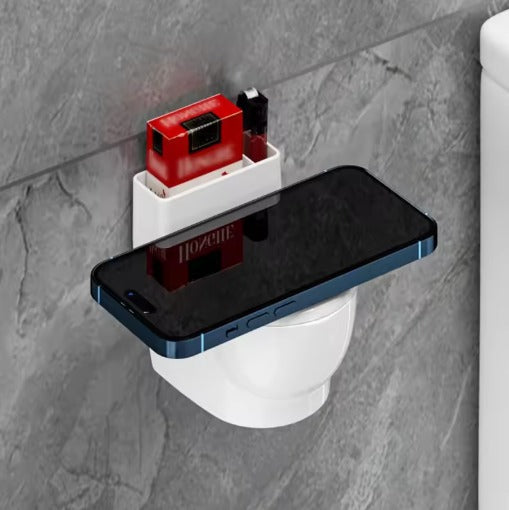 PVC & Steel Toilet shaped Wall-mounted Ashtray
